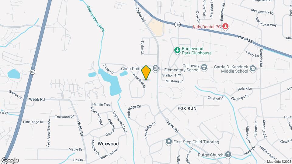 8020 Woodlake Dr Map and Location Details