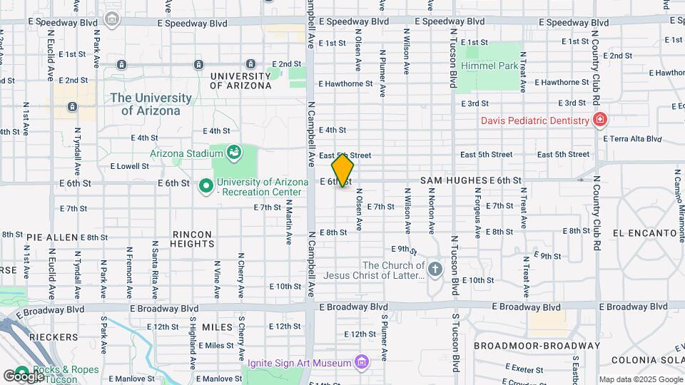 428 N Norris Ave Map and Location Details