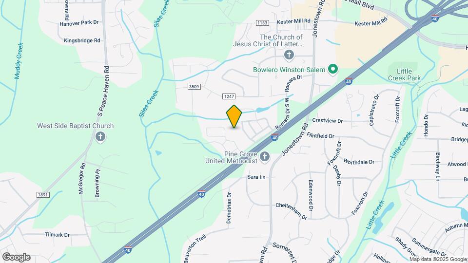 1228 United Ct Map and Location Details