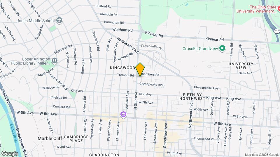 1772 N Star Ave Map and Location Details