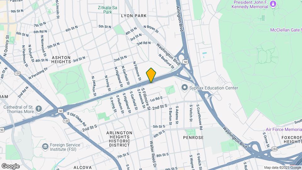 2708 Arlington Blvd Map and Location Details
