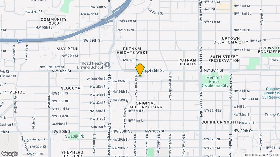 1825 NW 35th St Map and Location Details
