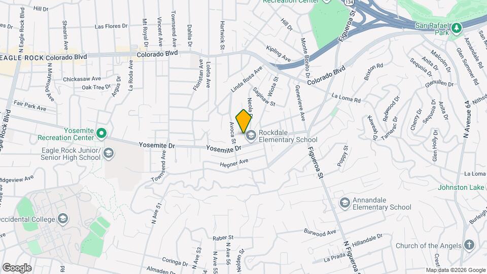 1356 Neola St Map and Location Details