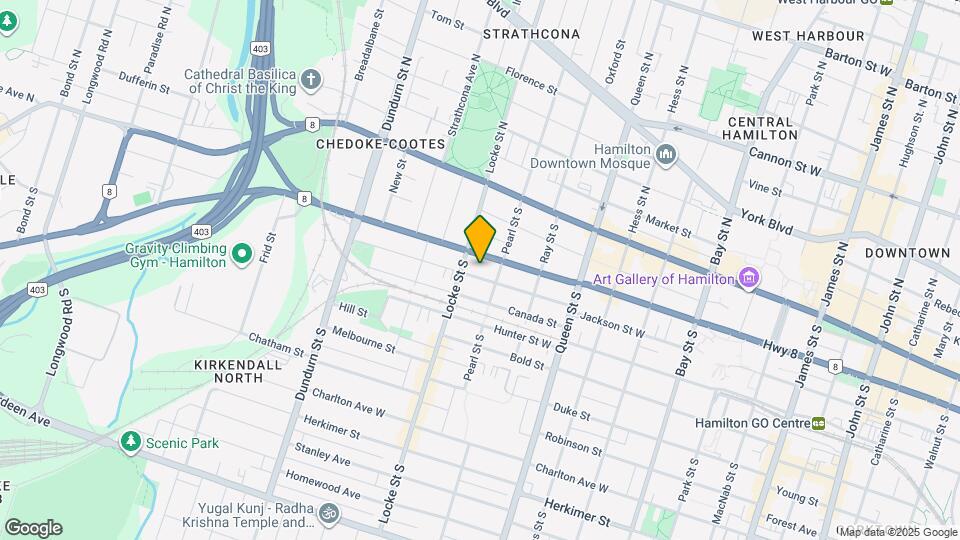 332 Jackson St W Map and Location Details