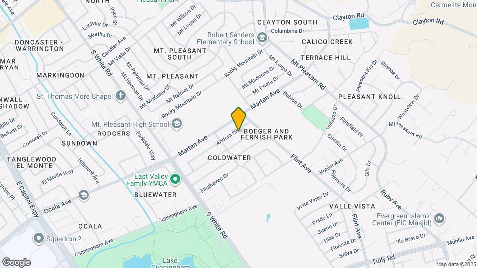 3276 Andora Dr Map and Location Details