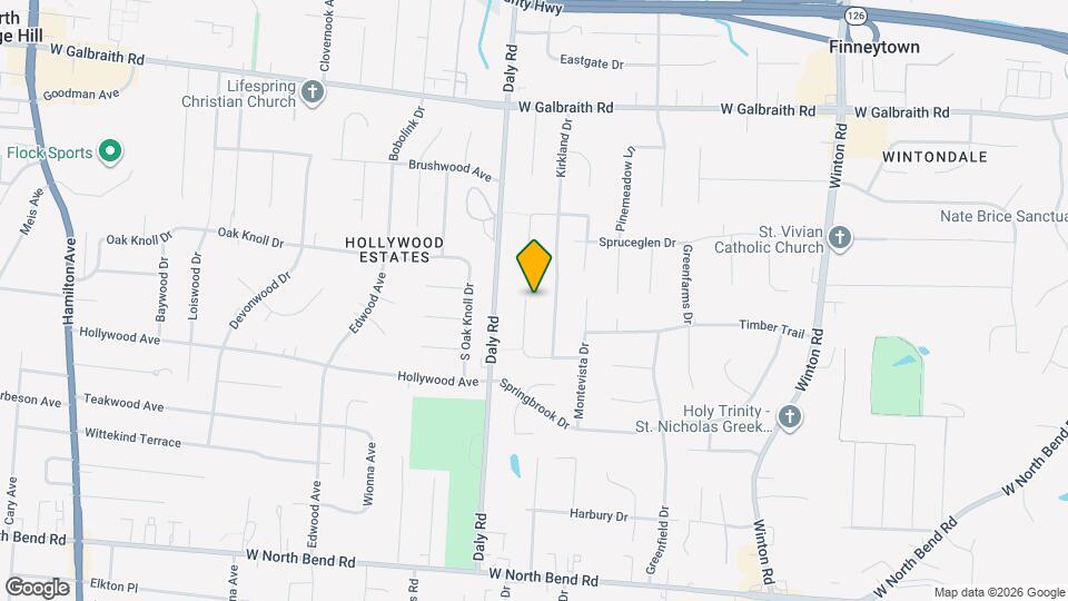 1104 Archland Dr Mapa y Detalles de la Ubicación