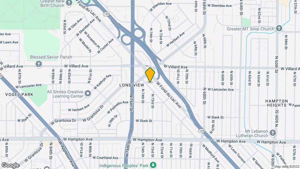 7348 W Medford Ave Map and Location Details