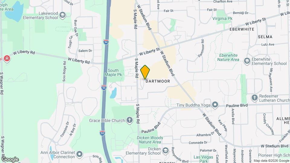 1017 Bluestem Ln Map and Location Details