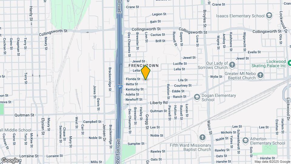 2717 Gregg St Map and Location Details