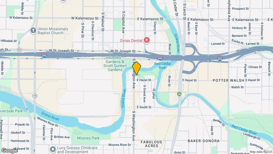 Washington Apartments Map and Location Details