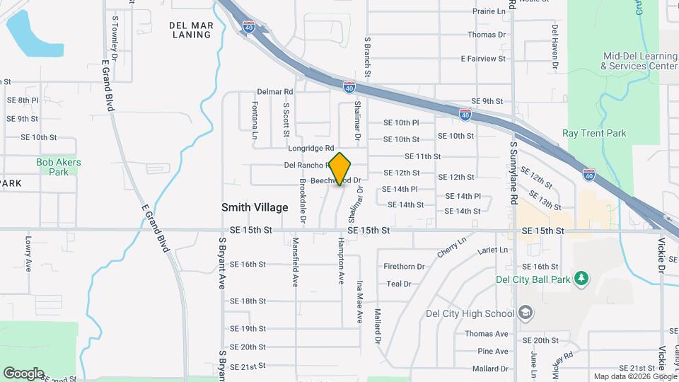 1411 Hampton Rd Mapa y Detalles de la Ubicación