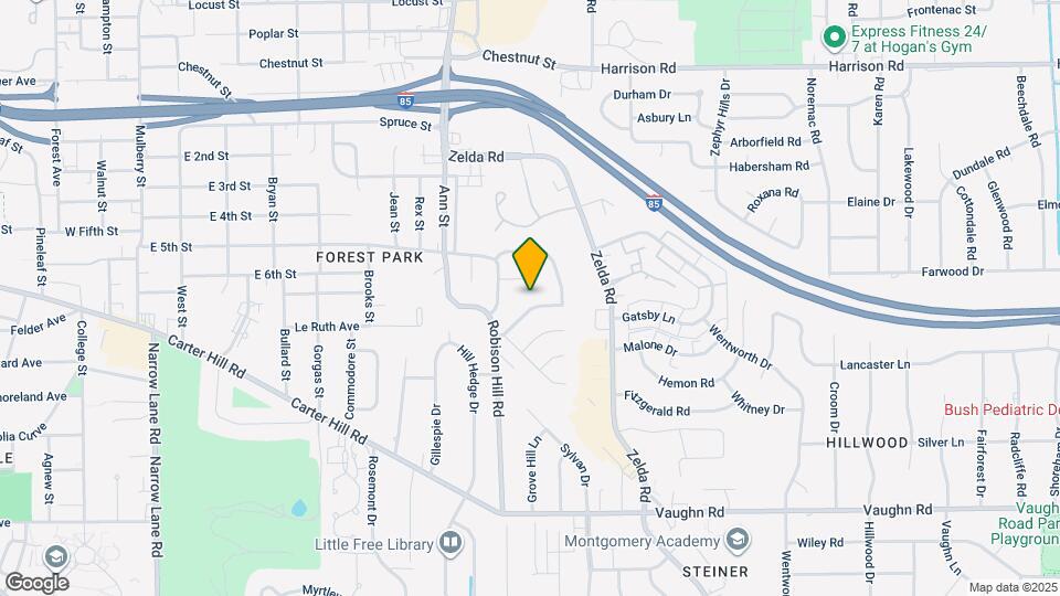 2739 Green Oaks Dr Map and Location Details