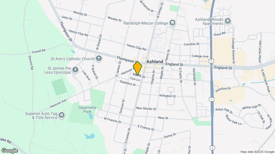 108 Cox Ln Map and Location Details