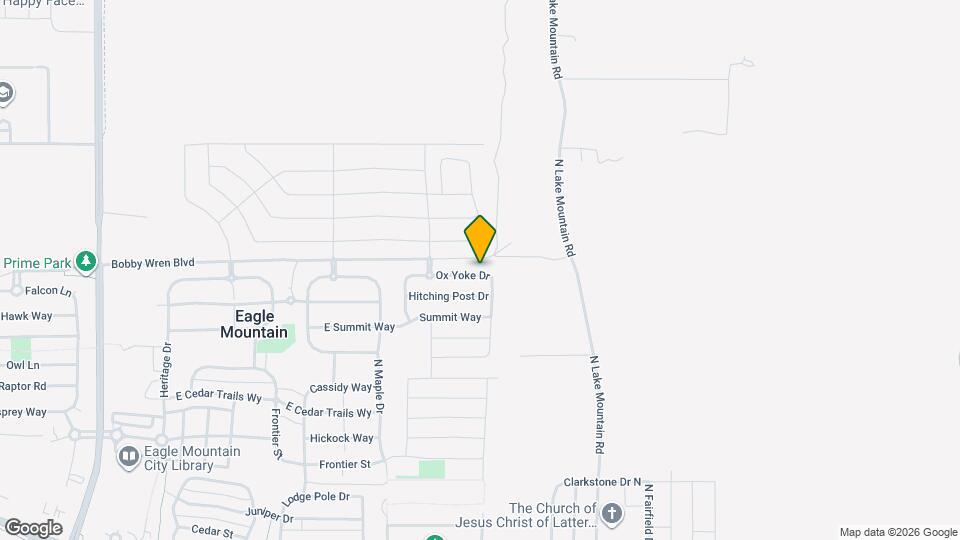 2439 E Ox Yoke Dr Map and Location Details