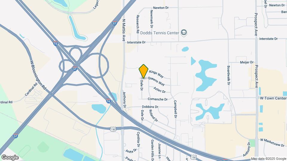 2608 Dale Dr, Unit B Map and Location Details