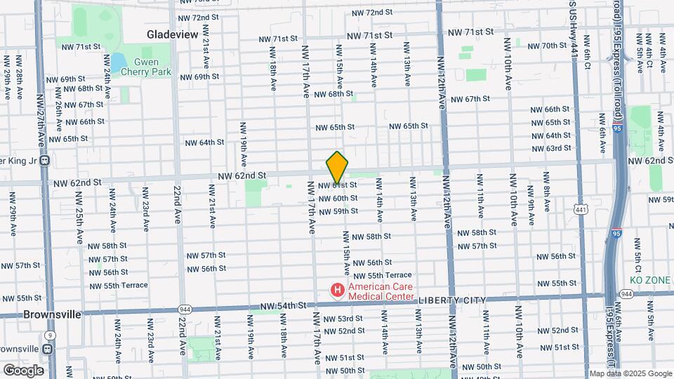 1520 NW 61st St Map and Location Details