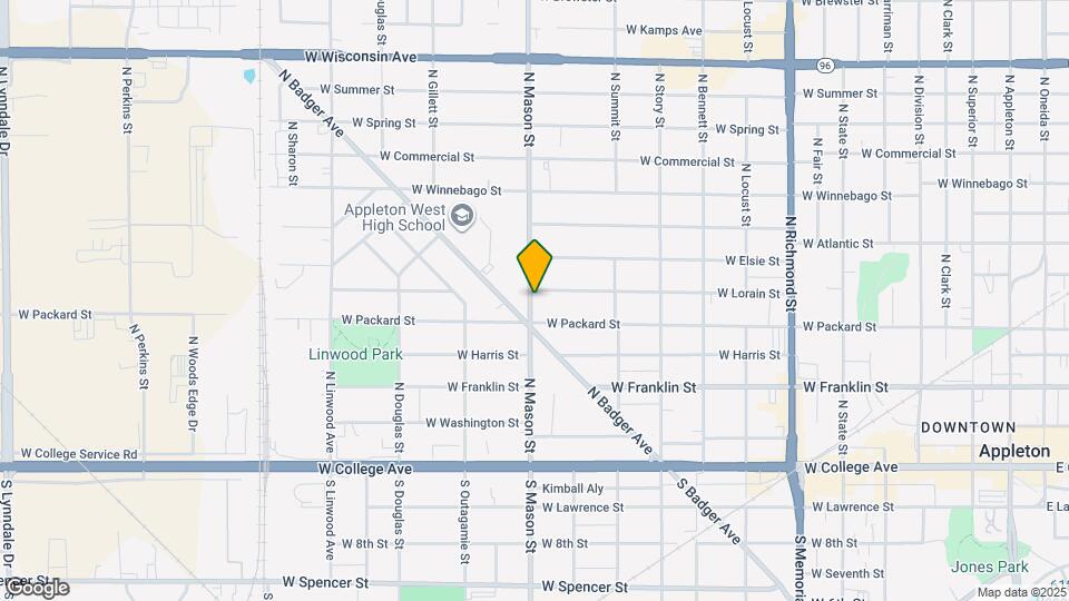 1235 W Lorain St Mapa y Detalles de la Ubicación