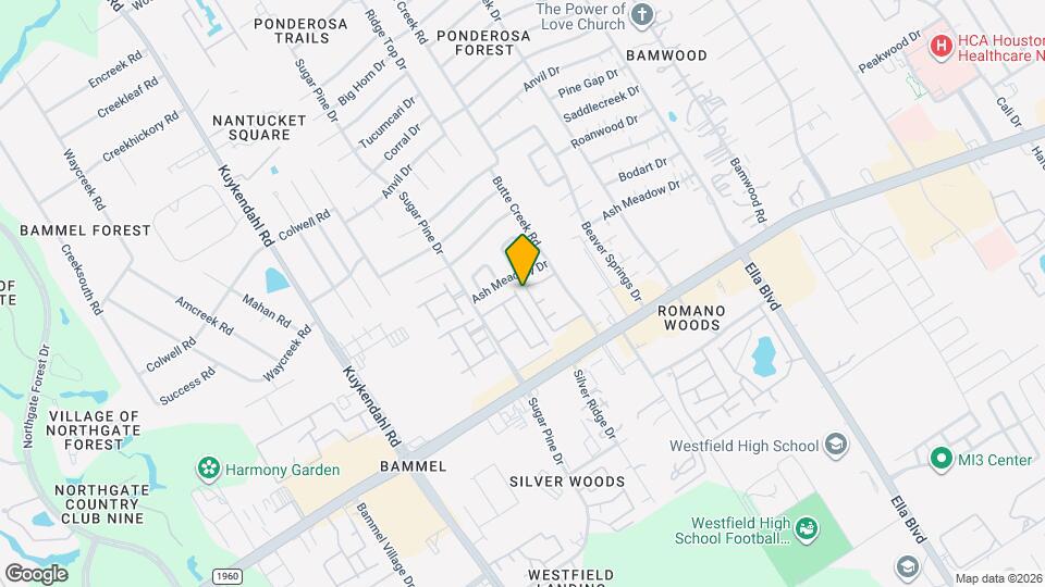 17142 Amarose Dr Map and Location Details