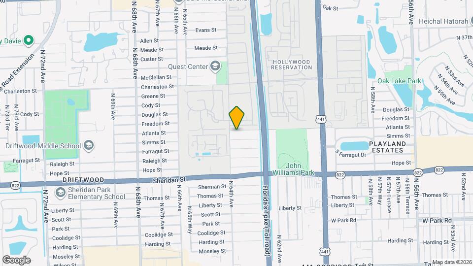 6370 Atlanta St Map and Location Details