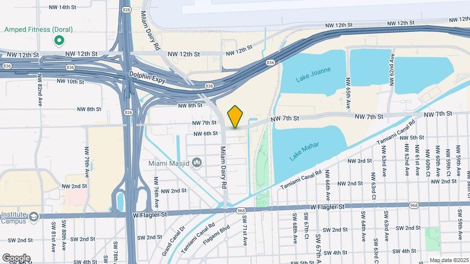 605 NW 72nd Ave Mapa y Detalles de la Ubicación