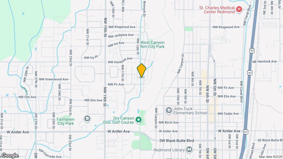 629 NW Rimrock Dr Map and Location Details