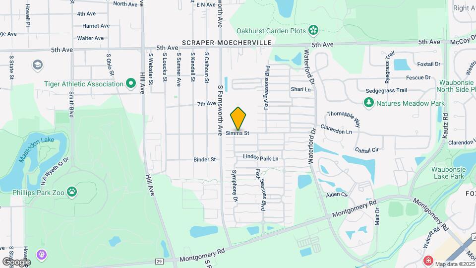 1551 Simms St Map and Location Details