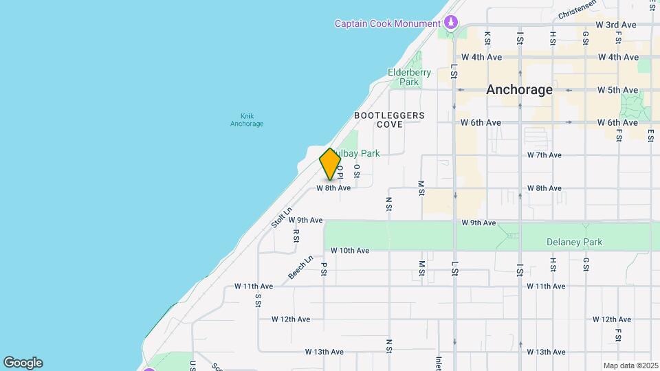 1485 W 8th Ave Mapa y Detalles de la Ubicación