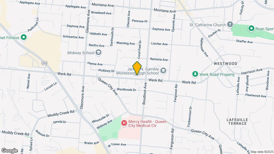 3130 Werk Rd Mapa y Detalles de la Ubicación
