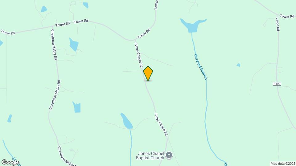 185 Jones Chapel Rd Map and Location Details