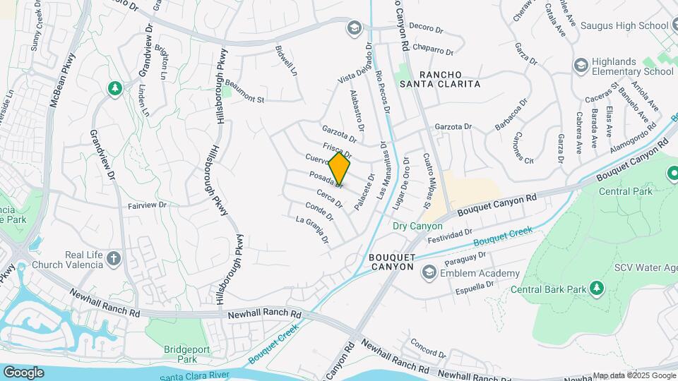 22940 Posada Dr Map and Location Details