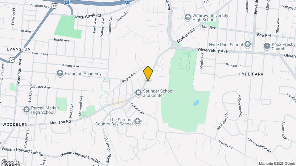 2217 Madison Rd, Unit 2217 Map and Location Details