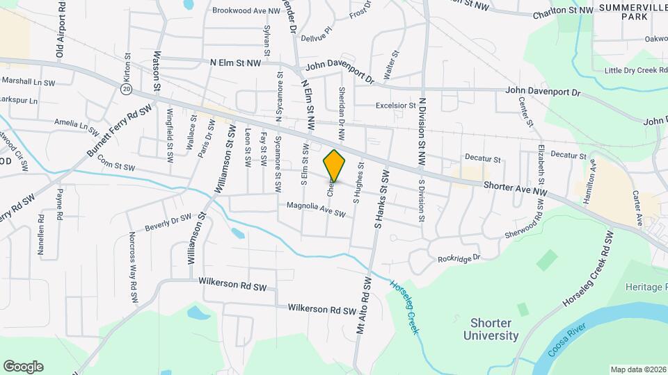 105 Cherry St SW Map and Location Details