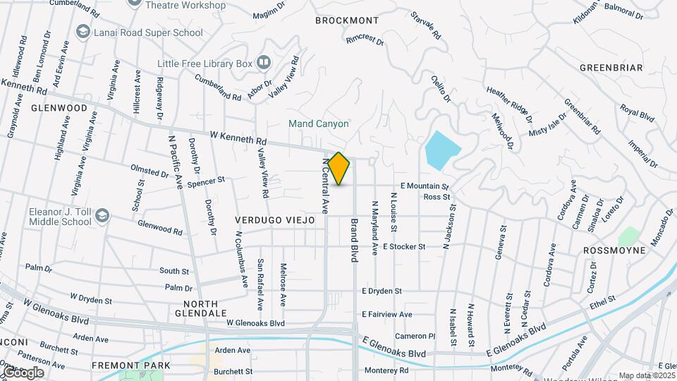 118 W Mountain St Map and Location Details