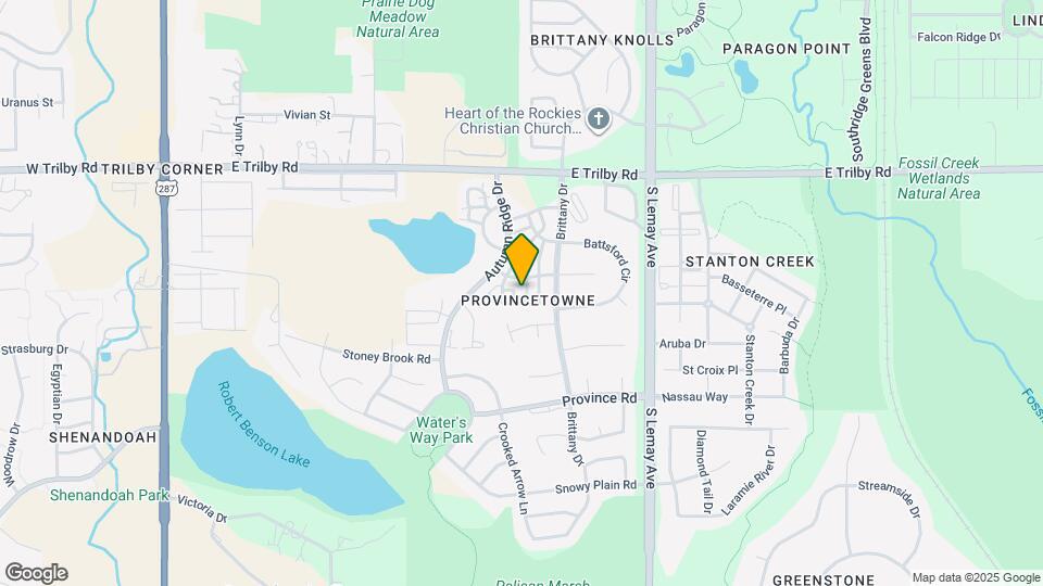 6809 Colony Hills Ln Map and Location Details