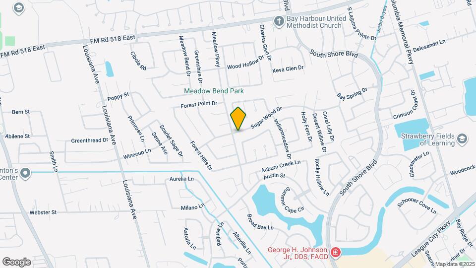 2903 Sugar Wood Dr Map and Location Details