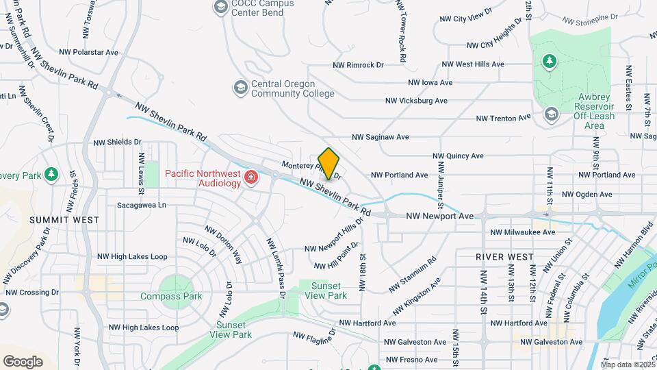 1933 NW Monterey Pines Dr Map and Location Details