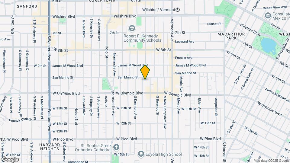 954 Dewey Ave Map and Location Details