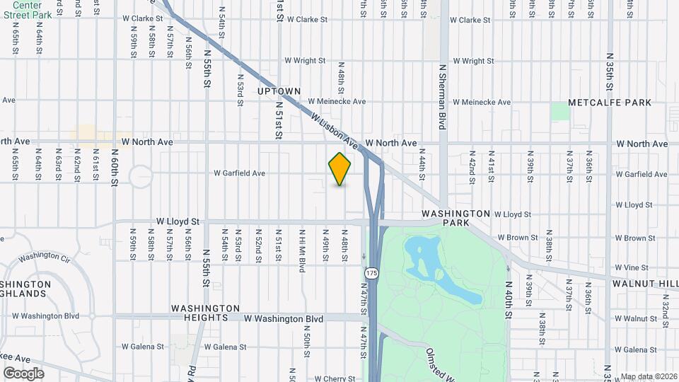 2161 N 48th St Map and Location Details