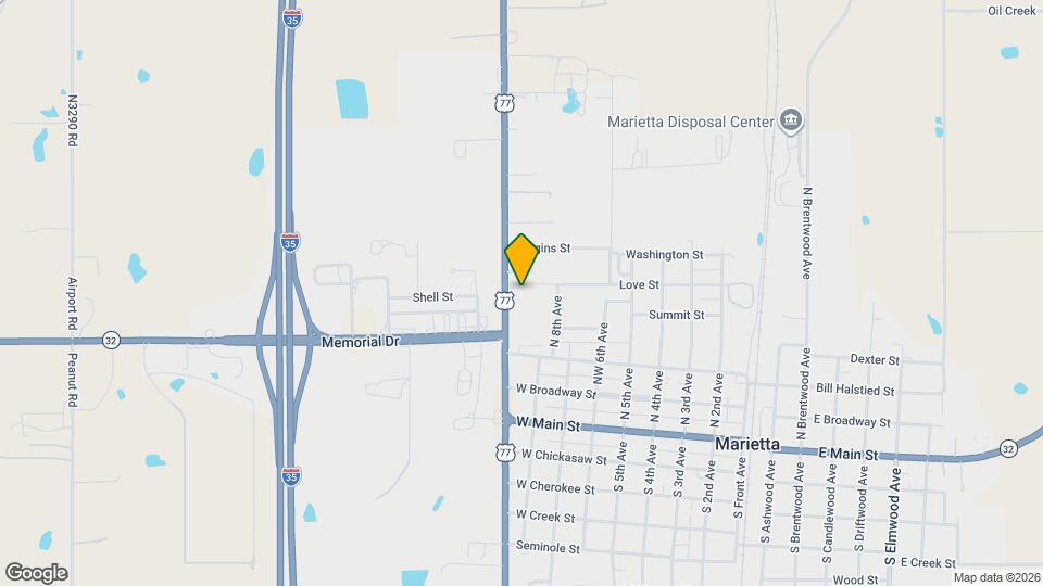 3032 US Highway 77 Map and Location Details