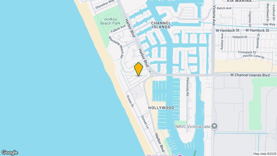 4501 W Channel Islands Blvd Map and Location Details