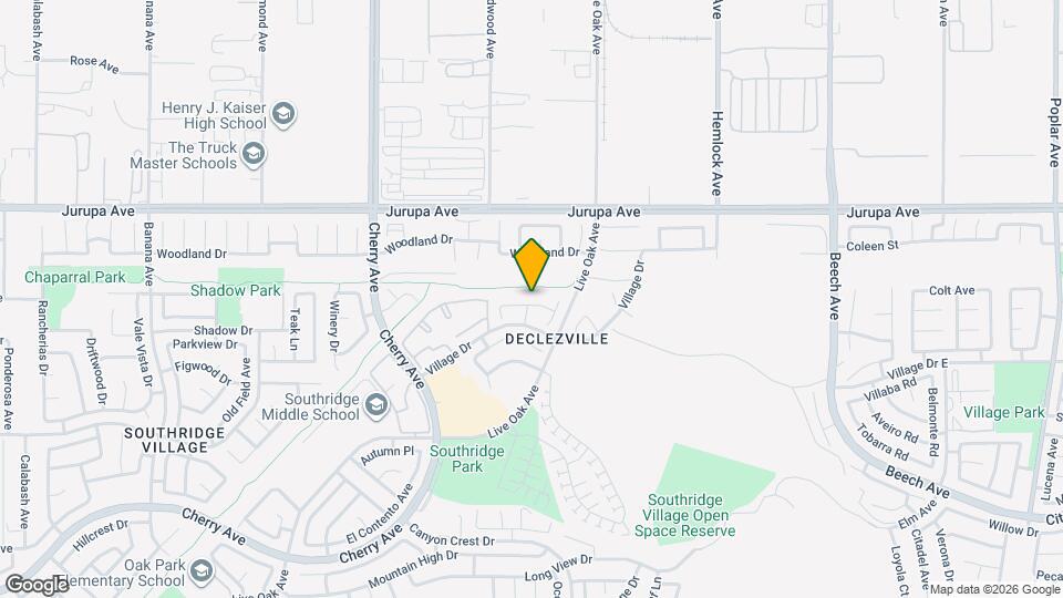 14762 Shadow Dr Map and Location Details