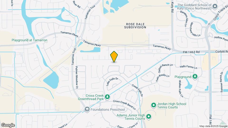 28426 Asher Falls Ln Map and Location Details