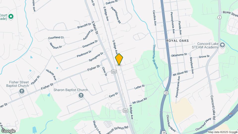 2702 S Ridge Ave Map and Location Details
