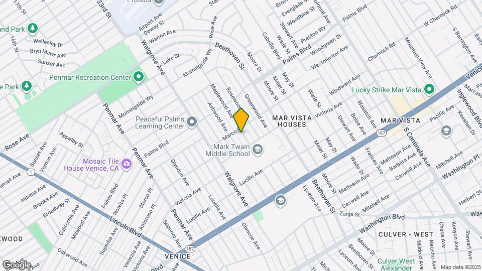 3617 Maplewood Ave Map and Location Details