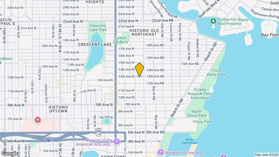 112 13th Ave N Map and Location Details