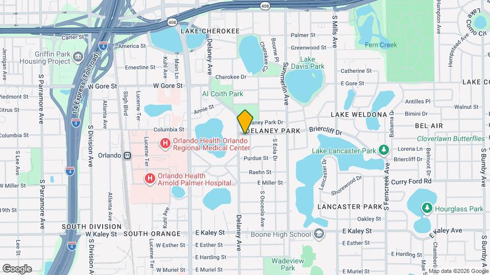 412 Briercliff Dr Map and Location Details