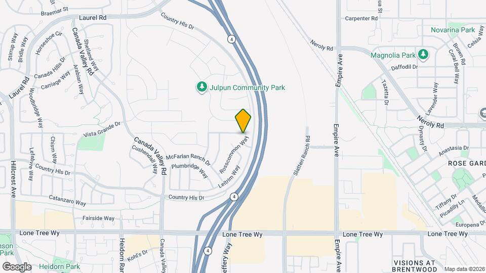 5645 Rosscommon Way Map and Location Details