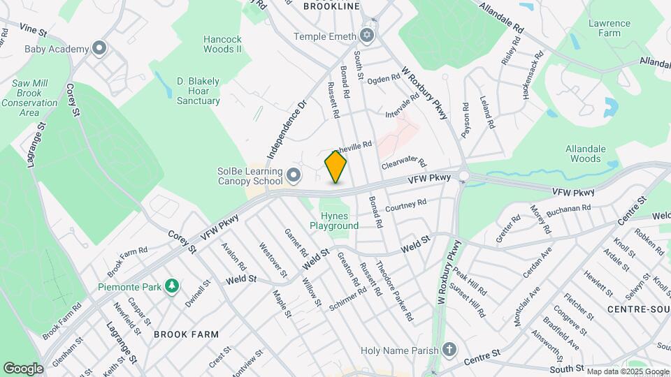 473 VFW Parkway Map and Location Details