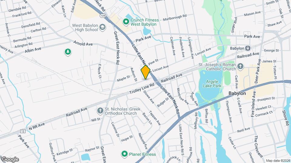 54 Evergreen St Map and Location Details