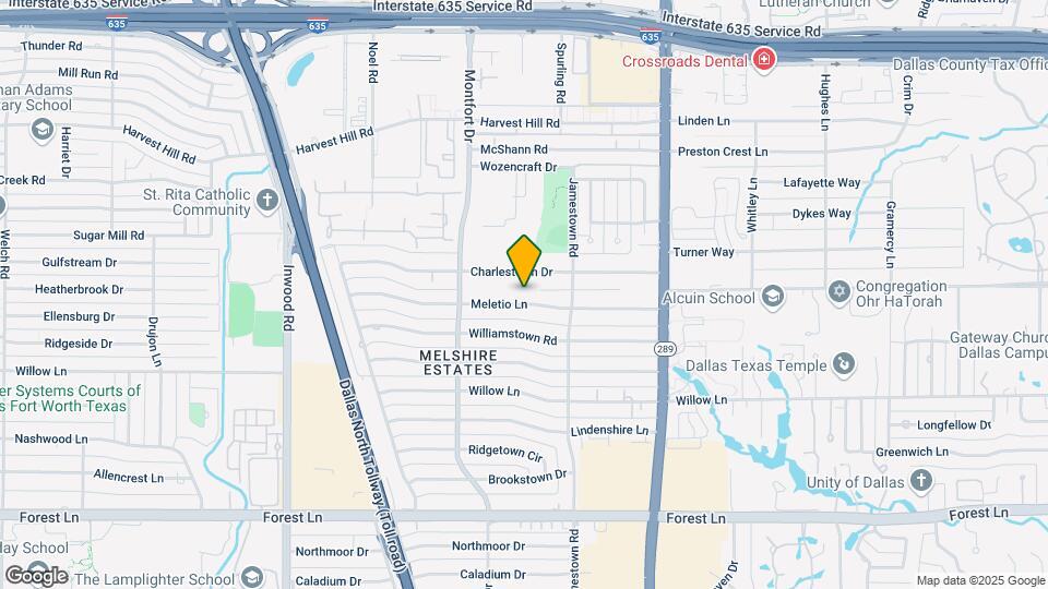 5811 Meletio Ln Map and Location Details